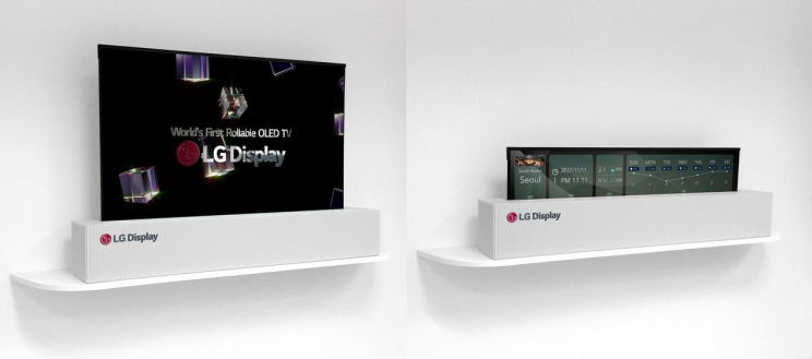LG תשיק ב-2019 טלוויזית OLED עם מסך הניתן לגלגול 